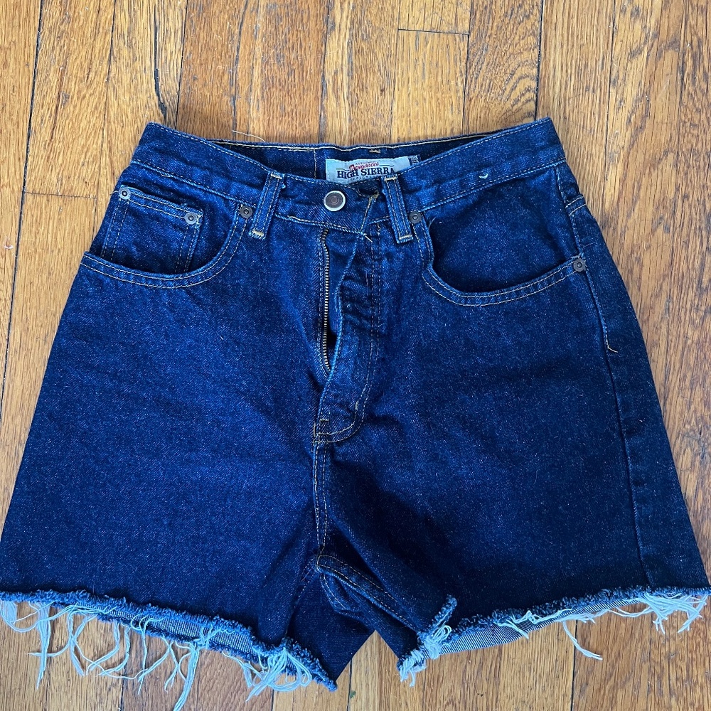 Vintage denim shorts
